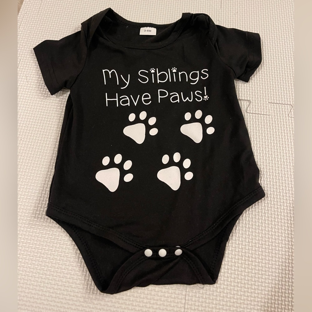 Baby graphic onesie
